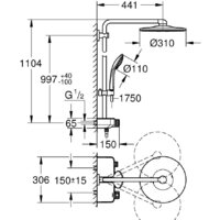 Grohe Euphoria SmartControl System 310 Duo 26507000 (хром) Image #6