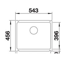 Blanco Subline 500-U (керамическая, глянцевый белый) Image #4