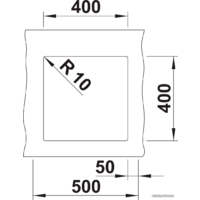 Blanco Rotan 400-U 521334 (белый) Image #3