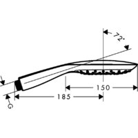 Hansgrohe Raindance Select E 150 3jet [26550000] Image #3