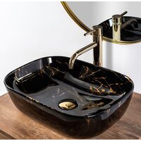 Rea Belinda (черный мрамор глянцевый) Image #5