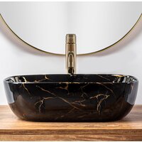 Rea Belinda (черный мрамор глянцевый) Image #2