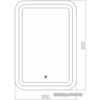 Silver Mirrors Зеркало Мальта 55х80 ФР-00000941 Image #3