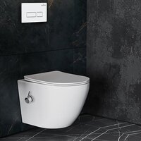 Roxen Antares Bidet в комплекте с инсталляцией StounFix Dual Fresh 6 в 1 953833 (кнопка: белый глянец) Image #10