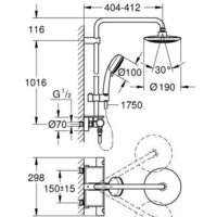 Grohe Euphoria System 190 [26249000] Image #5