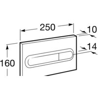 Roca PL1 Dual (хром) [890095001] Image #2