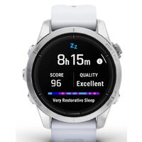 Garmin Epix Pro Gen 2 Standard 42 мм (серебро/белый камень) Image #8