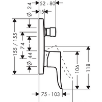 Hansgrohe Metris 31454000 Image #2