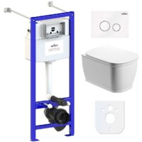 Lavinia Boho Relfix Bell Pro Rimless 6 в 1 77050131 (белое стекло)