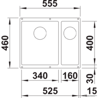 Blanco Rotan 340/160-U 526096 (черный) Image #2