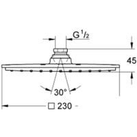 Grohe Rainshower Allure 230 [27479000] Image #2