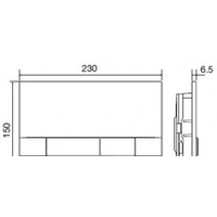 OLI Narrow 152942 (черный soft touch) Image #2
