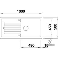 Blanco Zia XL 6 S (алюметаллик) [517569] Image #2