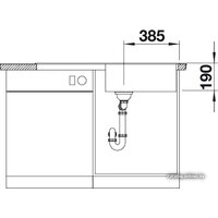 Blanco Zia XL 6 S (алюметаллик) [517569] Image #4