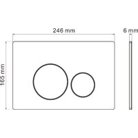 Roxen Egg в комплекте с инсталляцией StounFix Dual Fresh 6 в 1 964237 (кнопка: оружейная сталь) Image #20