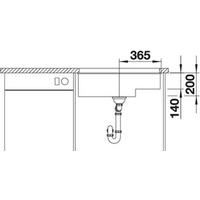 Blanco Subline 700-U Level (жасмин, корзинчатый вентиль) Image #4