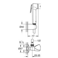 Grohe Tempesta-F Trigger Spray 30 [27514001] Image #2