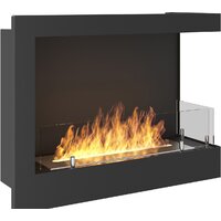 SimpleFire Corner 600 R (со стеклом)