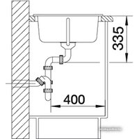 Blanco Nova 45 S (антрацит) [510442] Image #3