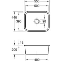 Villeroy & Boch Cisterna 60 C 670602I4