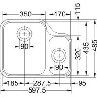 Franke Ariane ARX 160-35-17 122.0154.942 Image #2