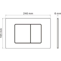 Roxen Egg в комплекте с инсталляцией StounFix Dual Fresh 6 в 1 964215 (кнопка: оружейная сталь) Image #20