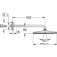 Grohe Rainshower 310 Mono 26563000 Image #4