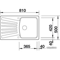Blanco Nova 45 S (кофе) [515015] Image #2