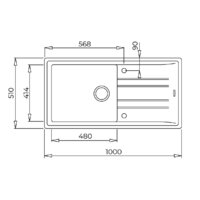 TEKA Stone 60 L-TG 1B 1D (карбон) Image #2