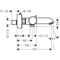 Hansgrohe Ecostat 13114000 (хром) Image #3