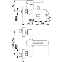 Armatura Moza Black 5034-010-81 Image #2
