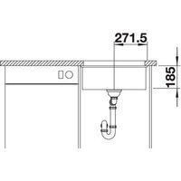 Blanco Subline 500-U (керамическая, жасмин) Image #6