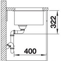 Blanco Subline 700-U Level (кофе, корзинчатый вентиль) Image #3