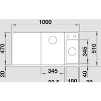 Blanco AXIA III 6 S 525850 (черный) Image #2