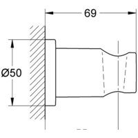 Grohe Rainshower 27074AL0 (темный графит, матовый) Image #2
