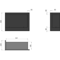 SimpleFire Corner 600 L (со стеклом) Image #3