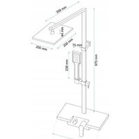 Rea Lucas REA-P0221 (хром/белый) Image #3