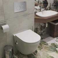 Roxen Antares Bidet в комплекте с инсталляцией StounFix Dual Fresh 6 в 1 932494 (кнопка: хром матовый) Image #10