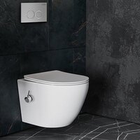 Roxen Antares Bidet в комплекте с инсталляцией StounFix Dual Fresh 6 в 1 932494 (кнопка: хром матовый) Image #9