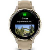 Garmin Venu 3S (френч-грей, с кожаным ремешком) Image #3