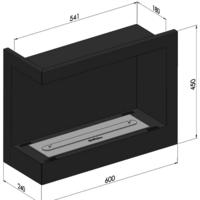 SimpleFire Corner 600 L Image #6