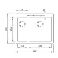 TEKA ForSquare 2B 590 TG (черный) Image #2