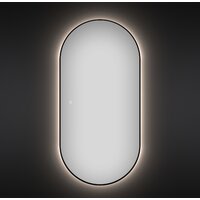 Wellsee Зеркало с фоновой LED-подсветкой 7 Rays' Spectrum 172201540, 55 х 100 см (с сенсором и регулировкой яркости освещения)