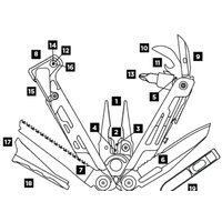 Leatherman Signal Black & Silver (черный/серебристый) Image #6