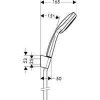 Hansgrohe Croma 100 Vario/Porter'S (27594000) Image #2