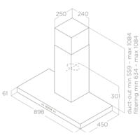Elica Spot Plus IX/A/90 PRF0097373A Image #4