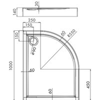 Omnires Riverside 80x100 (левый) Image #2