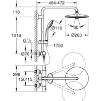 Grohe Euphoria System 260 27615001 Image #6
