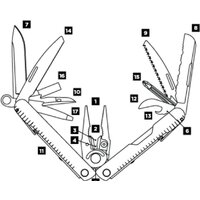 Leatherman Rebar 832553 (серебристый) Image #9