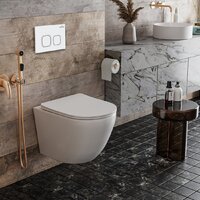 Roxen Antares в комплекте с инсталляцией StounFix Dual Fresh 6 в 1 533395 (кнопка: белый глянец) Image #12